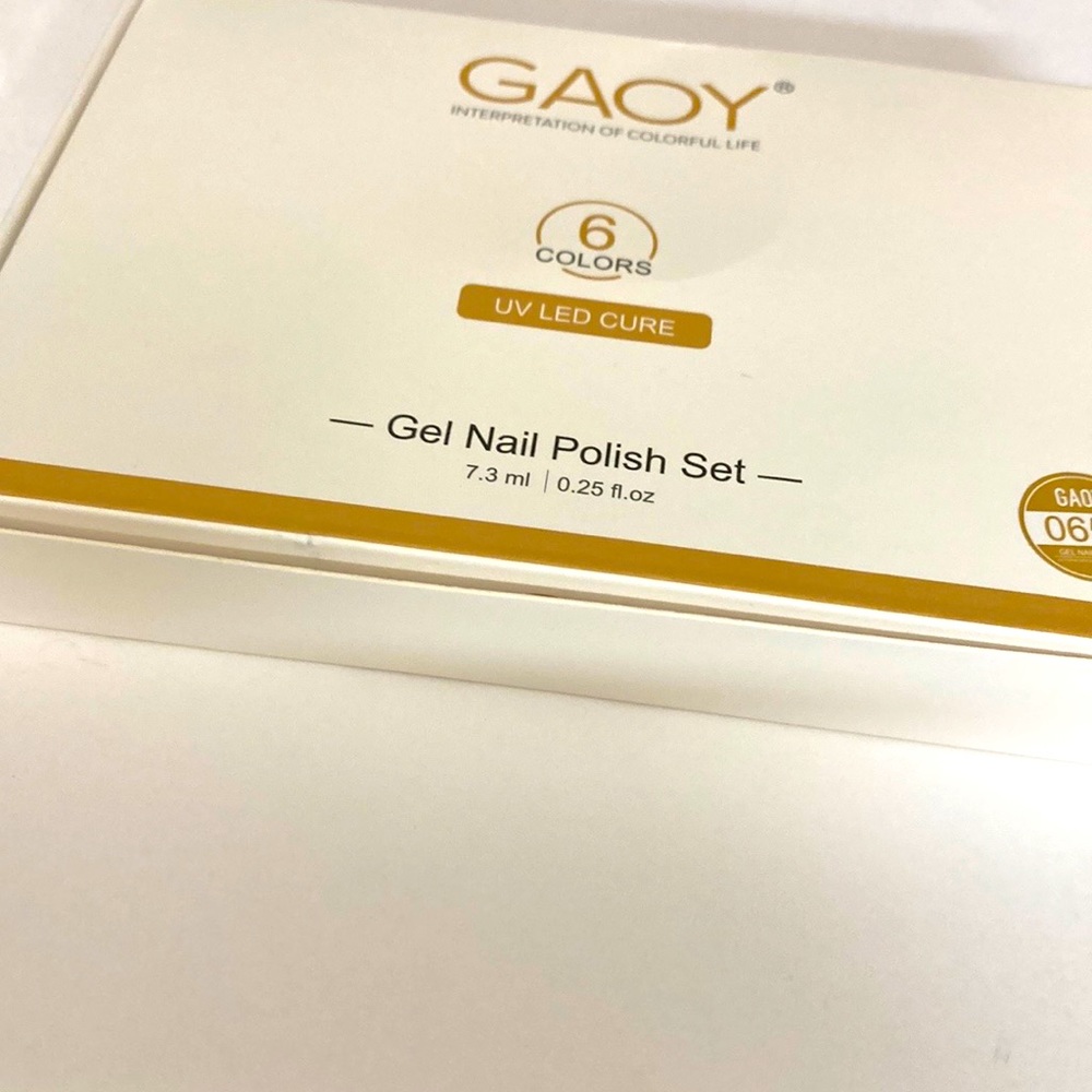 Gaoy jelly nude pink gel nail polish. NWOT.  Bme